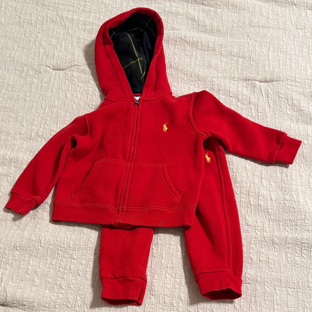 Polo Ralph Lauren 2-Piece Sweatsuit Set